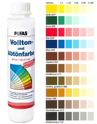 Bild von PUFAS Volltonfarbe Abtönfarbe