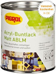 Bild von PIGROL Acryl-Buntlack Matt ABLM