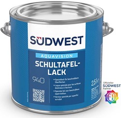 Zeige Details für SÜDWEST AquaVision Schultafel-Lack Bild von SÜDWEST AquaVision Schultafel-Lack