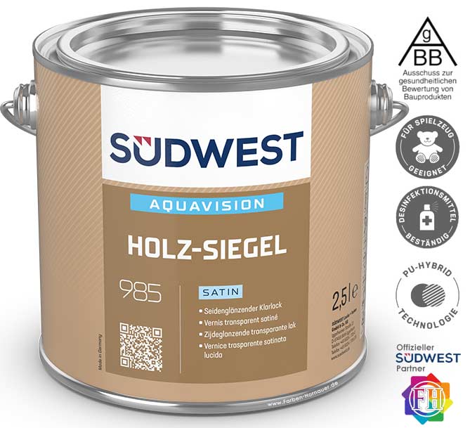 SÜDWEST AquaVision Holz-Siegel satin
