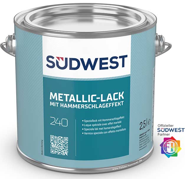 SÜDWEST Metallic-Lack mit Hammerschlageffekt