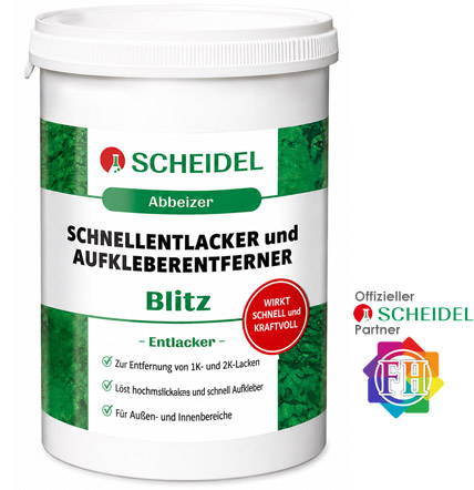 SCHEIDEL Blitz Schnellentlacker Abbeizer (neue Formel)