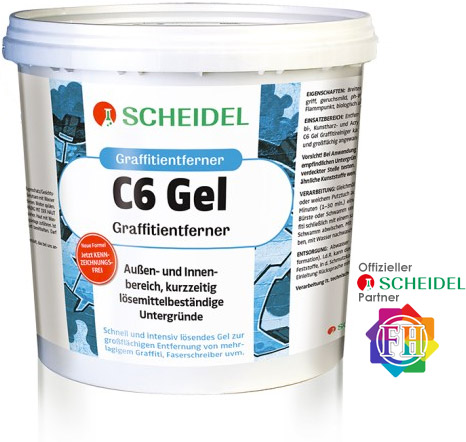 SCHEIDEL C6 Gel Graffitientferner
