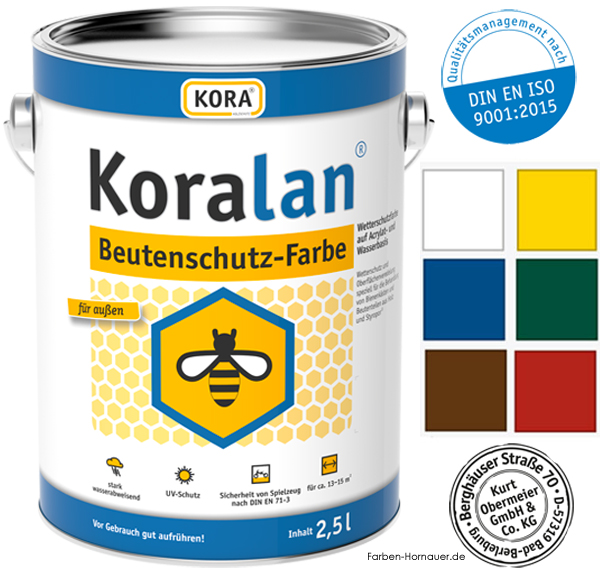 Koralan Beutenschutz-Farbe Lack