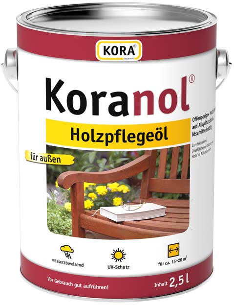 Koranol HolzPflegeöl mit UV-Schutz