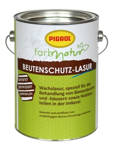 PIGROL Beutenschutz-Lasur Bienenhausfarbe