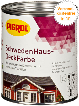 PIGROL SchwedenHaus DeckFarbe
