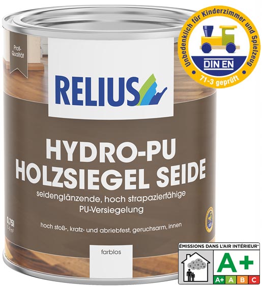 RELIUS Hydro-PU Holzsiegel Seide